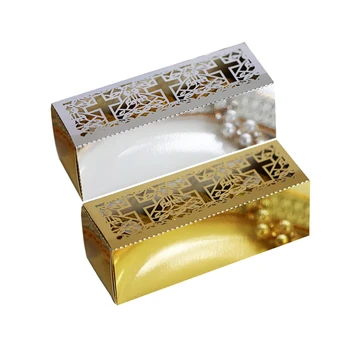 10/50/100 шт. Коробка конфет с лазерной резкой, Подарочные коробки для свадебных подарков, Коробка шоколада 