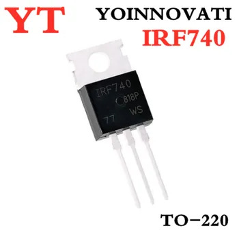 100 шт./лот IRF740 IRF740PBF TO-220 IC Лучшее качество.