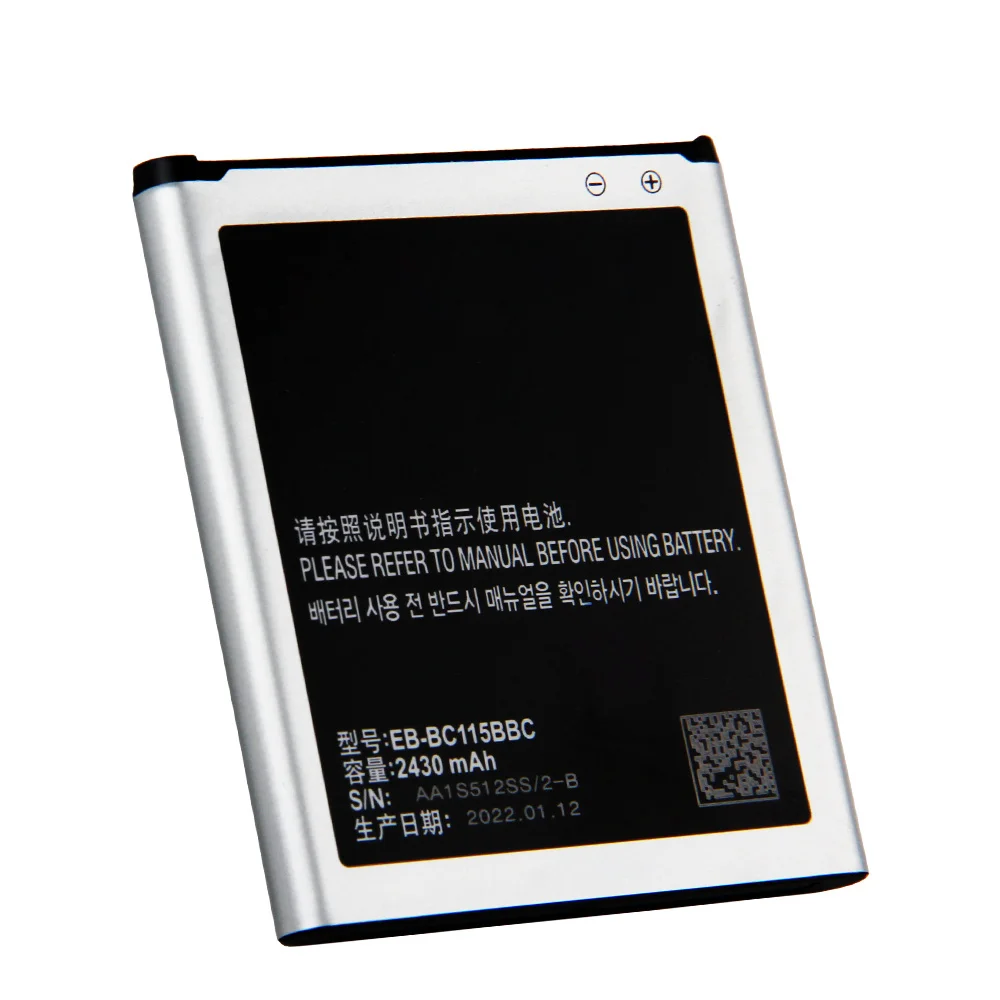 Аккумулятор для телефона EB-BC115BBC EB-BC115BBE Для Samsung GALAXY K Zoom SM-C1116 C1158 C1115 Аутентичный Аккумулятор EB-BC115BBE 2430 мАч