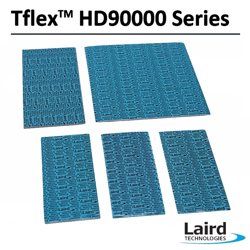 Мягкая термопластичная прокладка Laird серии Tflex HD90000 для охлаждения видеопамяти графического процессора M2 RTX 3090 3080 3000 мощностью 7,5 Вт/мК,1.0/1.5/2.0/2.5 толщиной мм
