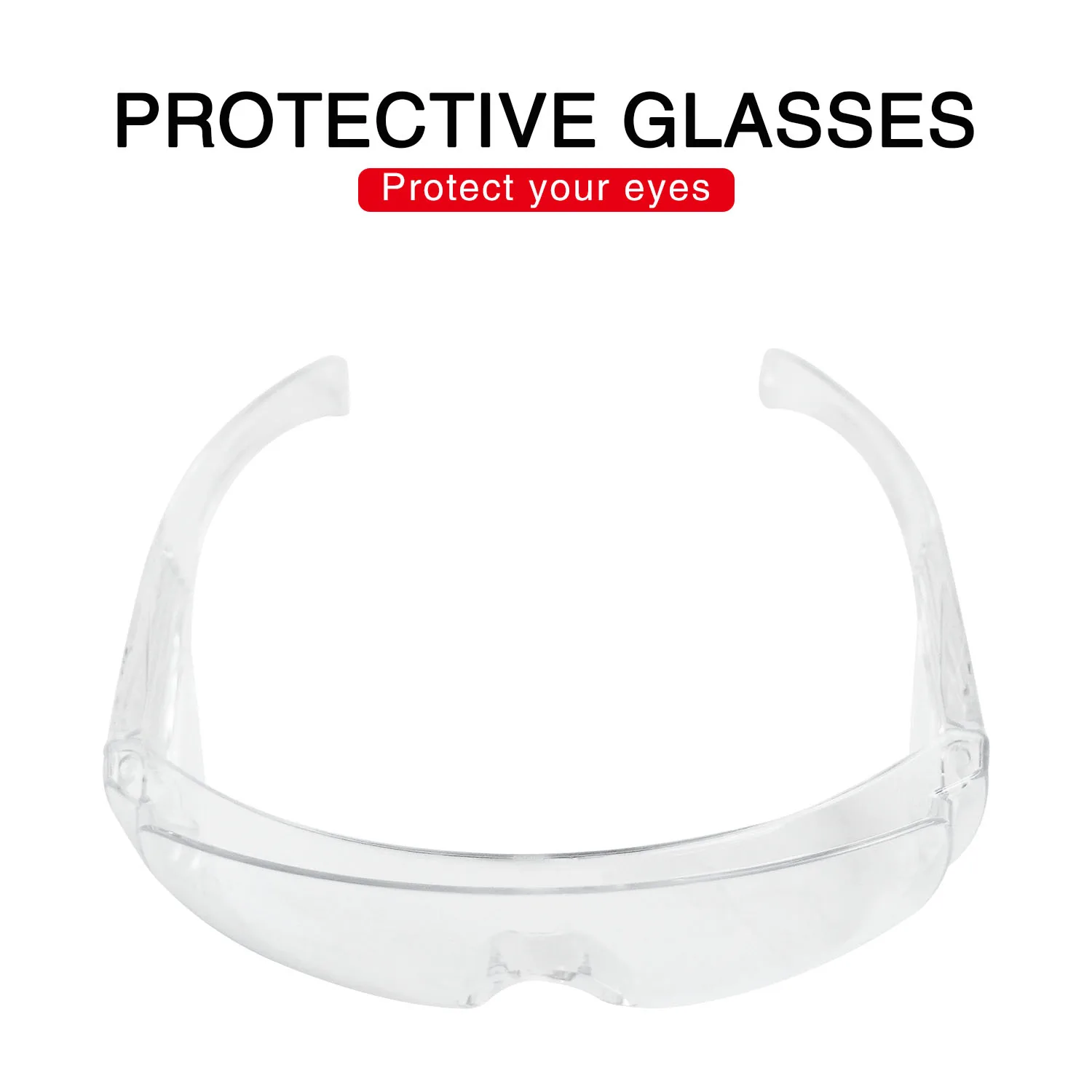 Защитные Очки Защитные очки для охраны труда Защита от выпученных глаз Ветрозащитные простые очки Пылезащитные антипенные Против брызг