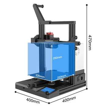 3D-принтер SUNLU Terminator-3 Высокоточная печать 3D-принтер нити накала Автоматическое выравнивание штекера Принтер обнаружения 3D