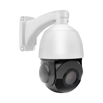 4K 8MP Наружная Камера видеонаблюдения с поворотом, наклоном, 25-кратным оптическим зумом и обнаружением автомобиля человеком, 2-Полосная Звуковая система Обнаружения движения POE Smart