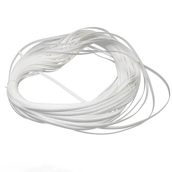 500 г Белого Синтетического ротангового пластика Синтетическое сырье для плетения из ротанга PE