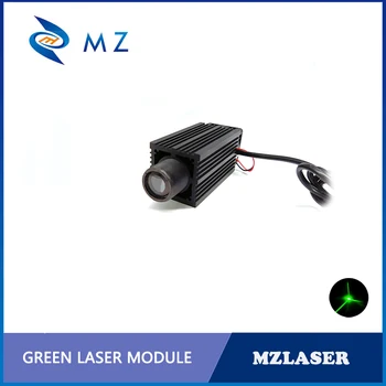 520 нм 1000 МВт большой зеленый лазерный луч зеленое пятно модуль лазерного диода высокой яркости промышленного класса