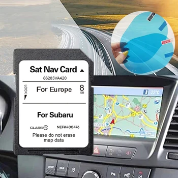 8 ГБ Для Subaru Impreza Седан Turbo Автомобильная Спутниковая Навигационная SD-Карта EU RU 86283VA420 2023 Обновление Навигационной карты Бесплатная Доставка