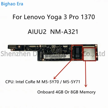 AIUU2 NM-A321 Для Lenovo Yoga 3 Pro 1370 Материнская плата ноутбука с процессором CoRe M5 4 ГБ/8 ГБ памяти Fru: 5B20H30464 5B20H30467 100% Работает