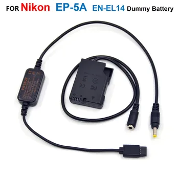 EP-5A EN-EL14 Фиктивный аккумулятор Подходит DJI Ronin-S для питания кабеля адаптера питания Nikon P7000 P7800 D5500 D5600 D3300 D5100 D5300