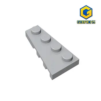 Gobricks GDS-548, клин, пластина 4 x 2 слева, совместим с lego 41770, Сборка строительных блоков, технические поделки