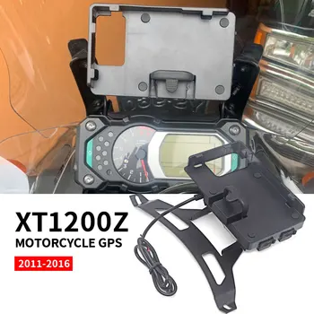 GPS Навигационное крепление для смартфона Монтажный кронштейн Держатель адаптера Для YAMAHA XT1200Z XT 1200 Z Super Tenere