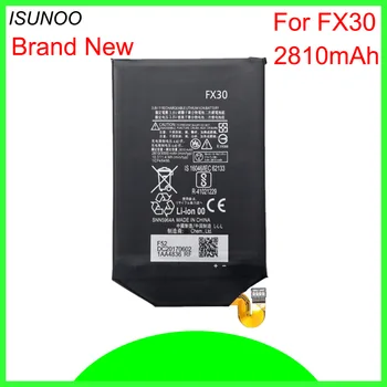 ISUNOO 10 шт./лот, 2810 мАч, аккумулятор FX30 для Motorola Moto X Pure Edition X Style, Чистый X Style X + 2 XT1570 XT1572 XT1575, аккумулятор
