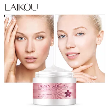 LAIKOU Крем для лица с витамином С, дневной крем для лица с гиалуроновой кислотой, увлажняющий, омолаживающий, восстанавливающий кожу крем Sakura, улитка