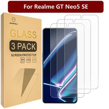 Mr.Shield [3 упаковки] Защитная пленка для экрана Realme GT Neo5 SE [Закаленное стекло] [Японское стекло твердостью 9H] Защитная пленка для экрана