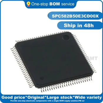 SPC582B50E3CD00X 100% оригинал, 1 шт., 32-разрядные микроконтроллеры - MCU, микросхема MCU 512 КБ FLSH 100ETQFP, e200z2 Automotive, AEC-Q100