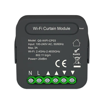 Wifi-CP03 Модуль Переключения занавесок Tuya Для рулонных жалюзи С двигателем Умный Дом Google Home Alexa Control