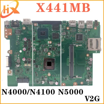 X441MB Материнская плата Для ASUS X441MA F441M A441M R441M X441M Материнская плата ноутбука N4000/N4100 N5000 GPU-V2G/UMA