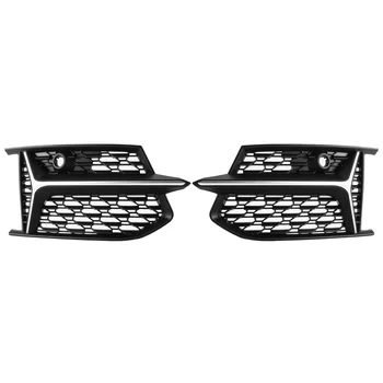 Автомобильные решетки противотуманных фар в стиле RS6 для A6 C8 S6 2019