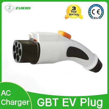 Адаптер EV AC 32A 7 контактов Для замены EVSE для аксессуаров для электромобилей GBT EV Зарядный штекер EVSE Разъем зарядного устройства GB/T Plug