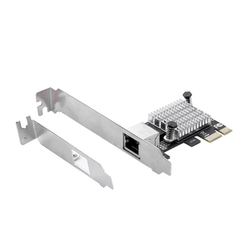Адаптер гигабитной сетевой карты PCIEx1 2,5G с 1 портом 2500 Мбит/с, карта Ethernet PCIe 2,5 Гб, карта контроллера локальной сети RJ45