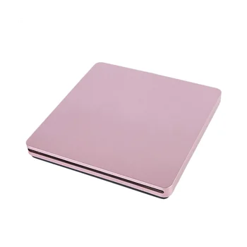 Внешний DVD-привод USB 2.0 Портативный CD DVD +/-RW Привод DVD Burner для Ноутбука Macbook Pro Air Windows 7/8/10 Розовый