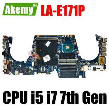 Для HP ZBOOK 17 G4 Материнская плата Ноутбука 911329-001 911325-501 911327-601 E3-1535M i5 i7 Процессор 7-го поколения CPW70 LA-E171P DDR4
