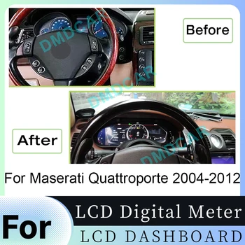 Для Maserati Quattroporte 2004 2005 2006 2007-2012 Новейшая Автомобильная ЖК-цифровая Приборная панель Панель Комбинации приборов Кран Спидометр
