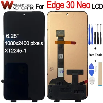 Для Motorola Moto Edge 30 Neo ЖК-дисплей XT2245-1 Сенсорный экран Дигитайзер В Сборе Ремонт Замена Для Moto Edge 30Neo ЖК-экран