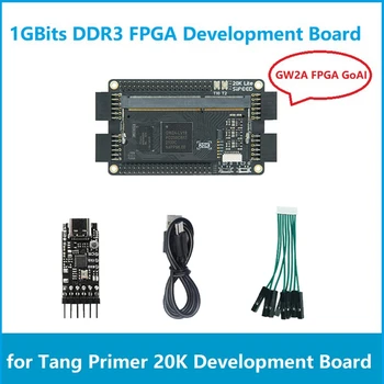 Для Sipeed Tang Primer 20K Основная плата + Нижняя пластина + Модуль отладчика RV + USB-кабель + Комплект клеммной платы 2,54 мм
