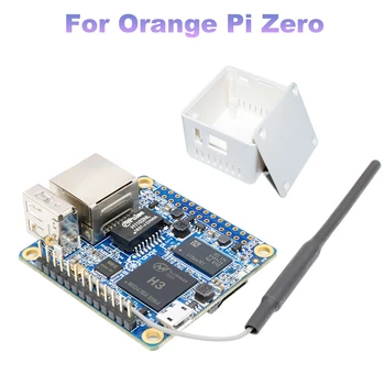 Для платы разработки Orange Pi Zero + чехол 512M DDR3 Allwinner H3 с чипом на борту для программирования Wi-Fi Маленького компьютера