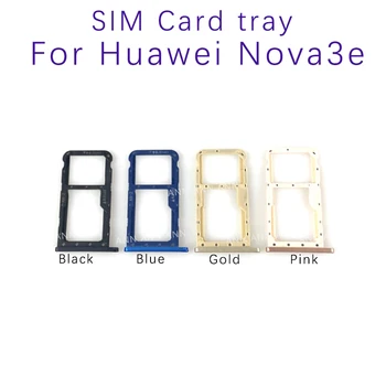 Замена Для Huawei Nova 3 3i 3ESim Держатель Лотка для карт Памяти Слот-Адаптер С Pin-Кодом карты Запчасти Для Ремонта