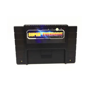 Игровая карта Super 800 in 1 Pro Remix Для 16-разрядной игровой консоли SNES, Картридж Super EverDrive, Черный