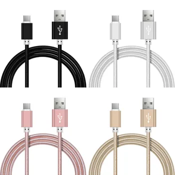 кабель для Быстрой зарядки Micro USB Type C Длиной 3 м 2 м 1,5 м 1 м Для Мобильного Телефона iPhone Samsung S9 Xiaomi Huawei Короткий USB-шнур 25 см