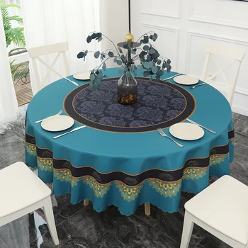 Круглая скатерть для стола из ткани круглая китайская гостиничная скатерть