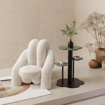 Легкая роскошь, диван особой формы, Скандинавский Дизайнерский Креативный диван, индивидуальность, Модный одноместный диван-кресло, современный минималист