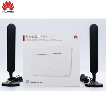 Маршрутизатор HUAWEI 4G 2 Pro LTE 300 Мбит/с B316-855, Двухдиапазонная точка доступа Wi-Fi, Слот для карты Micro SIM, 4 Гигабитных Порта Ethernet, Маршрутизатор