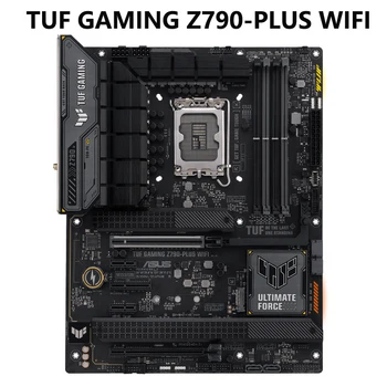 Материнская плата ASUS TUF GAMING Z790-PLUS WIFI LGA 1700 Intel 12-го и 13-го поколений ATX для игр PCIe 5.0, DDR5, 4xM.2 слота, 16 + 1 DRMOS, WiFi 6