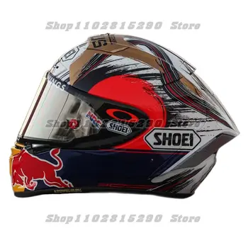 Мотоциклетный шлем X-Четырнадцать с полным лицом X14 Marquez 5 Motegi 2 TC1, шлем для верховой езды, шлем для мотокросса, шлем для мотобайка