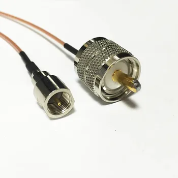 Новый UHF Штекер PL259 Переключатель FME Штекер RF коаксиальный кабель RG178 Оптом 15 см 6 