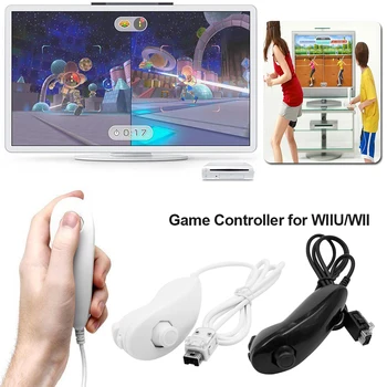 Новый джойстик дистанционного управления для замены игрового контроллера Nintendo Wii Wii U Nunchuk геймпад Игровые аксессуары