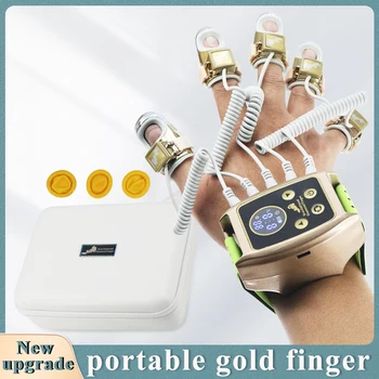 НОВЫЙ Массажер для лифтинга лица и тела Радиочастотный Микротоковый Золотой Палец RF EMS Beauty Machine Гравитационный Алмазный Палец