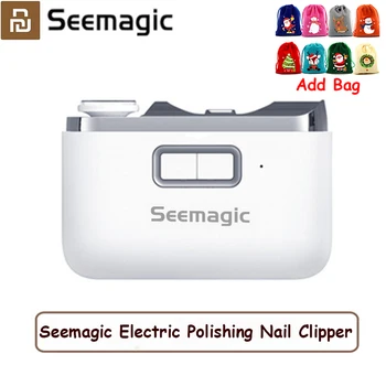 Обновите электрические полировальные автоматические кусачки для ногтей Youpin Seemagic с легким триммером, маникюрный нож для ухода за ребенком и взрослыми