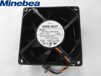 Оригинал для NMB 3615KL-04W-B76 12 В 1.60A 9038 9 см осевой вентилятор охлаждения
