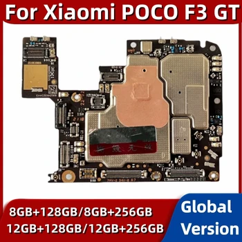 Оригинальная Разблокированная Материнская плата Для Xiaomi Mi POCO F3 GT Материнская плата Для Redmi K40 Игровая Логическая плата С Полным Набором Чипов Глобальная версия