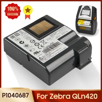Оригинальная сменная батарея P1040687 для Zebra QLn420 Оригинальные качественные продукты 4900 мАч 7,4 В 36,3 Втч