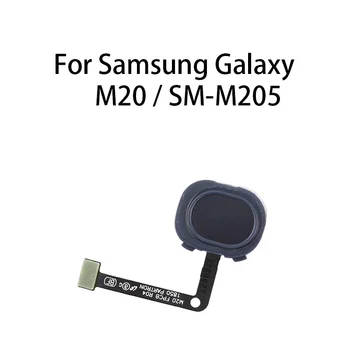 Оригинальный Гибкий кабель датчика отпечатков пальцев кнопки Home для Samsung Galaxy M20/SM-M205
