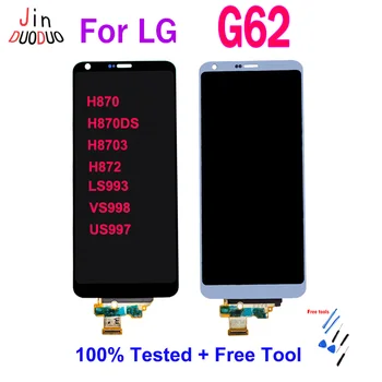 Оригинальный Для LG G6 ЖК-дисплей с Сенсорным экраном, Дигитайзер В Сборе Для LG G6 Дисплей с заменой рамки H870 LS993 VS998 US997