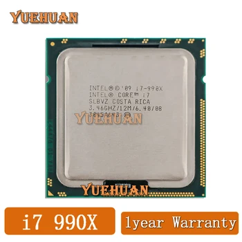 оригинальный процессор Intel I7-990X I7 990X CPU 3,46G /шестиядерный/ LGA 1366 поцарапанных частей i7 990X 130 Вт может работать