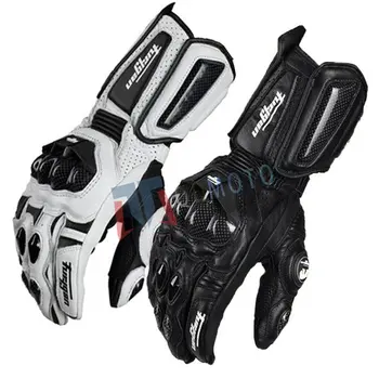 Перчатки мотоциклиста, мотоциклетные кожаные перчатки из углеродного волокна, летние зимние перчатки для езды на горном велосипеде по пересеченной местности, мотоциклетные перчатки для верховой езды