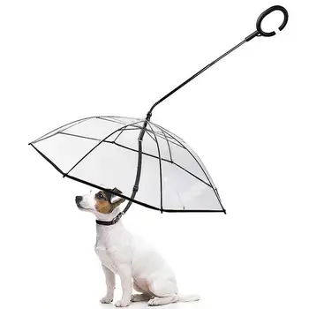 Поводок для зонта для собак, зонт для домашних животных, зонт для собак, Регулируемая ручка, зонт для собак, C-образная ручка, регулируемый угол наклона, поводок для зонта для собак, для