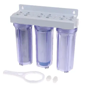 предварительный фильтр UDF для 10-дюймовой прозрачной бутылки для воды, Замена бытового фильтра для питьевой воды